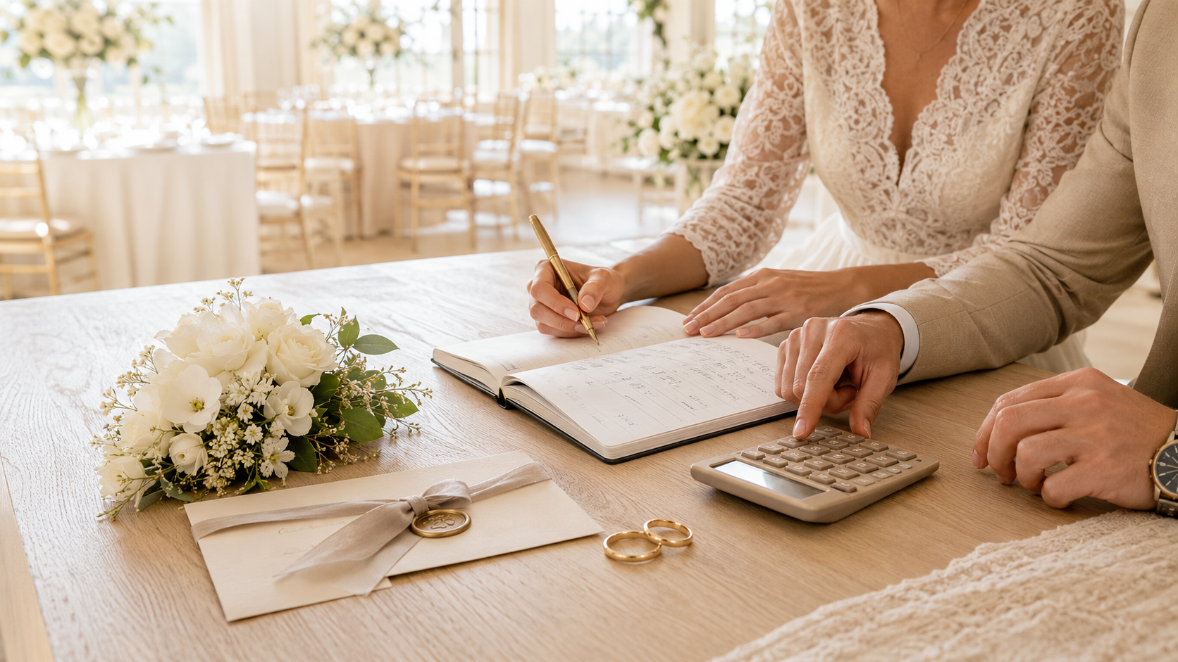 Combien coûte un mariage en 2026 ? Simulateur de budget gratuit