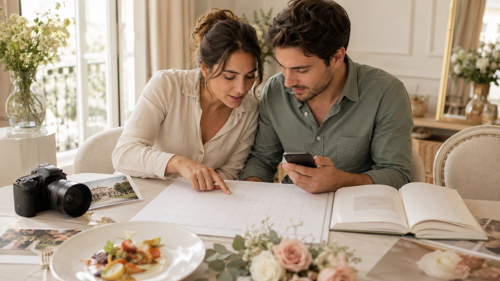 Combien de temps avant le mariage réserver ses prestataires ?