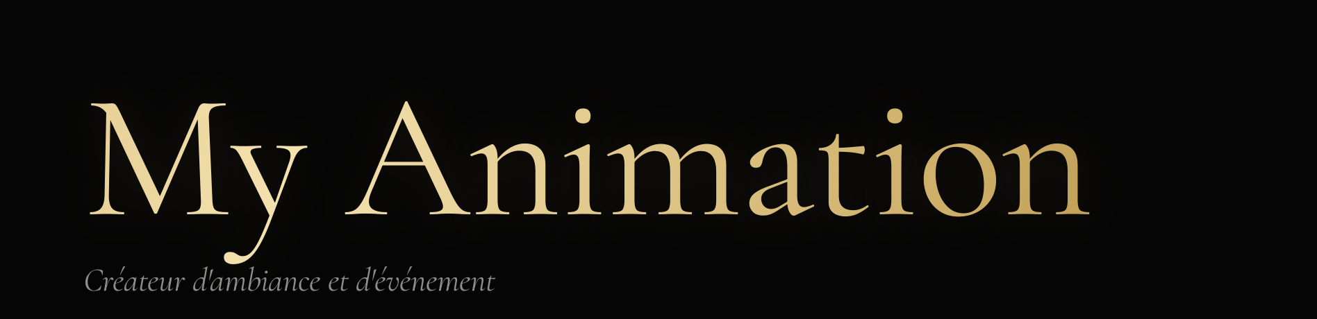 Présentation de My Animation