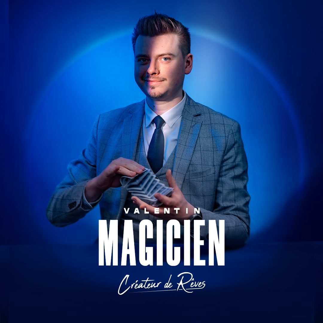 Présentation de Valentin - Magicien & Mentaliste - Lille Nord